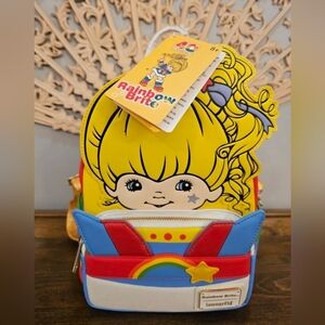 NWT Loungefly Rainbow Brite Mini Backpack